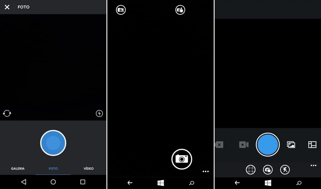Instagram Comparação de apps