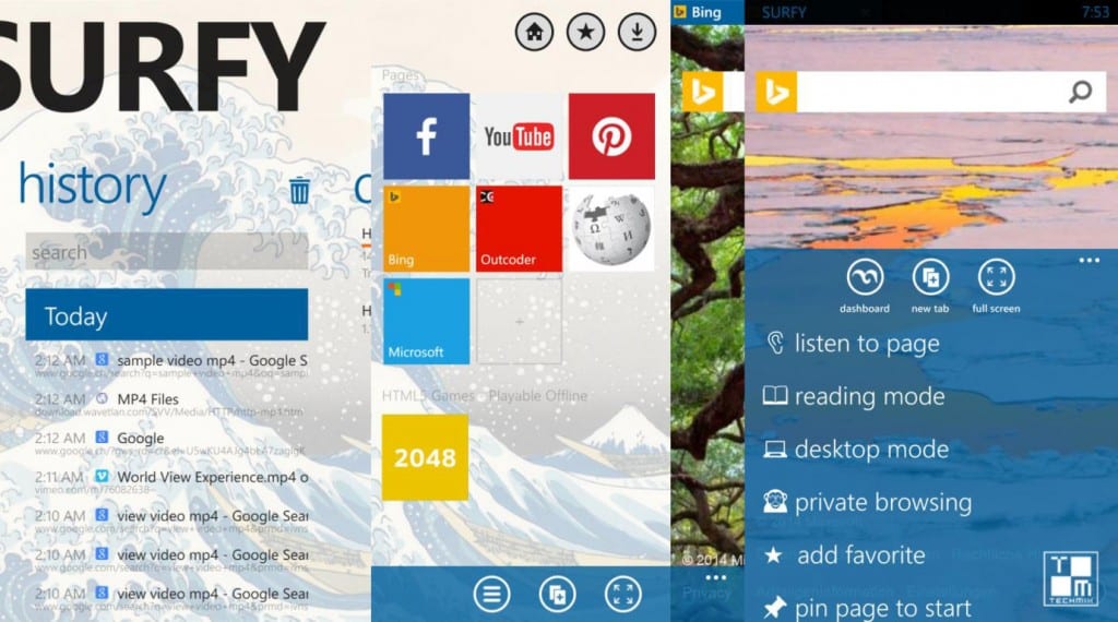 surfy-windows-phone