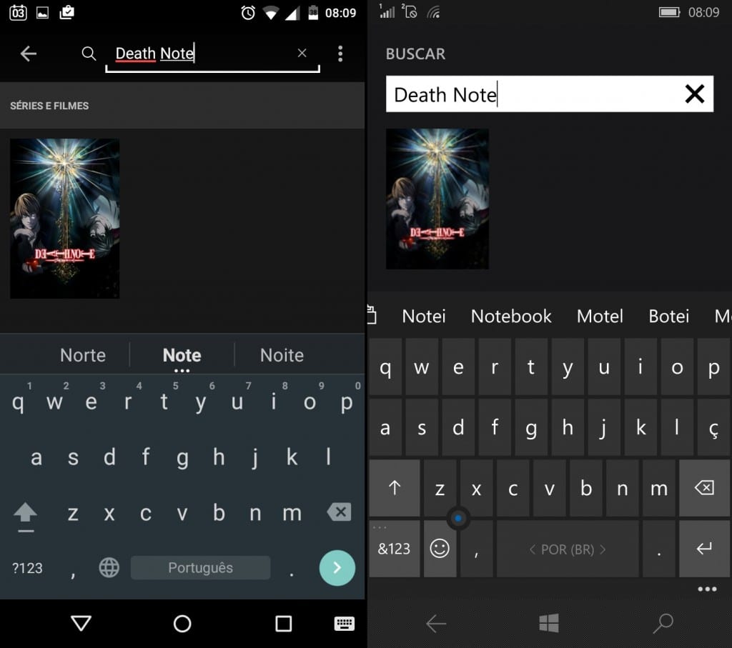 comparativo de apps #9: Netflix