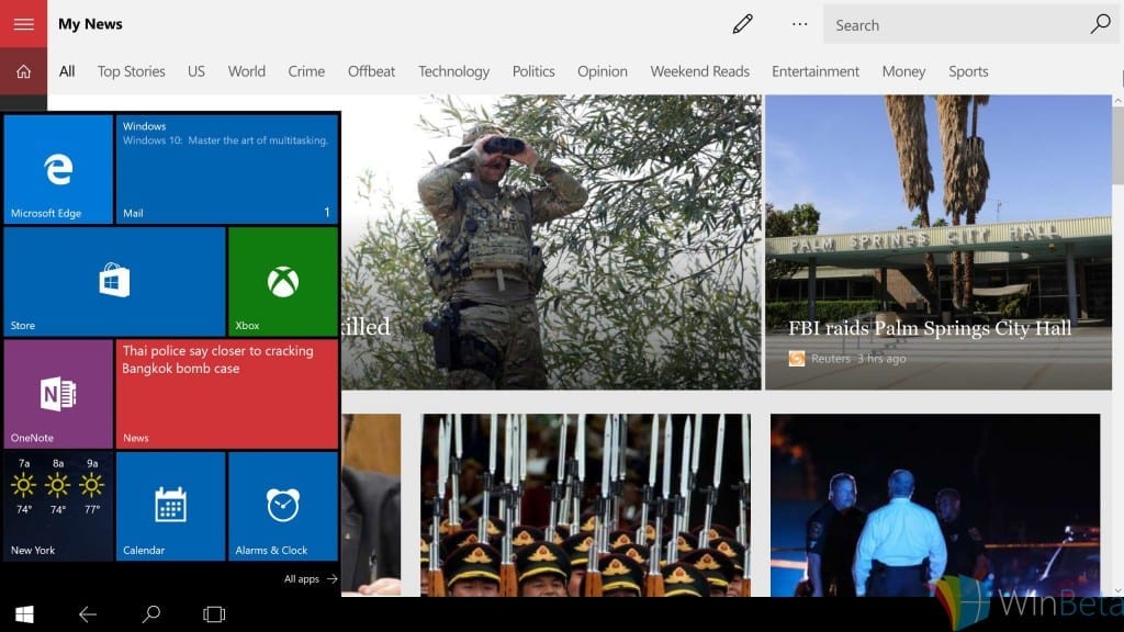 startnewsapp continuum