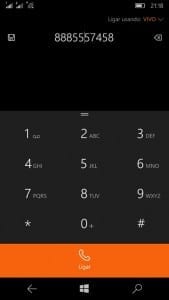 Discador Windows 10