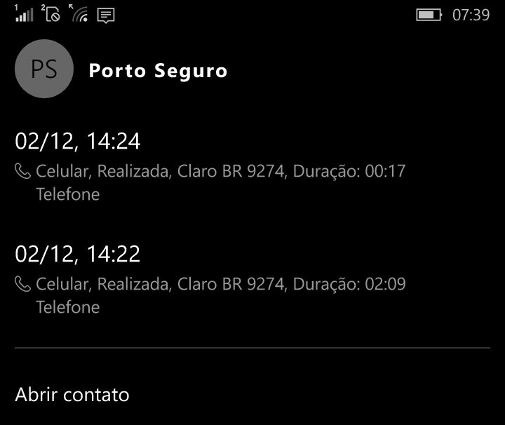 Telefone discador