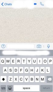 whatsapp iOS