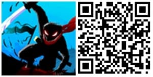 Stickman Ghost Ninja QR