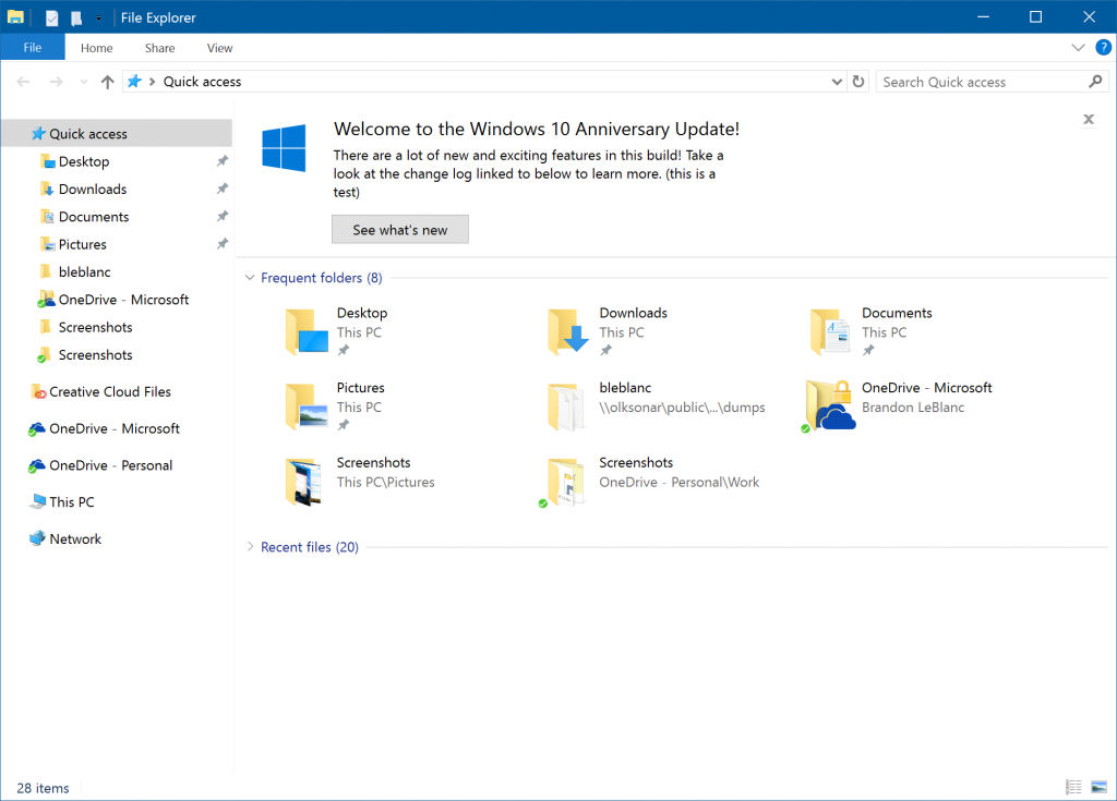 Windows 10 Redstone 2
