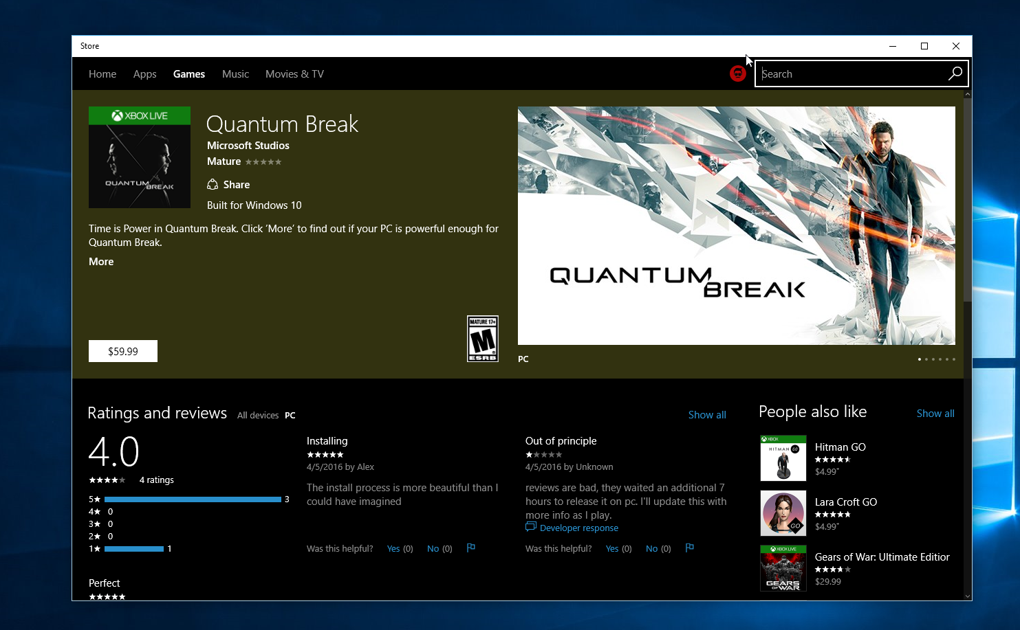 Quantum Break