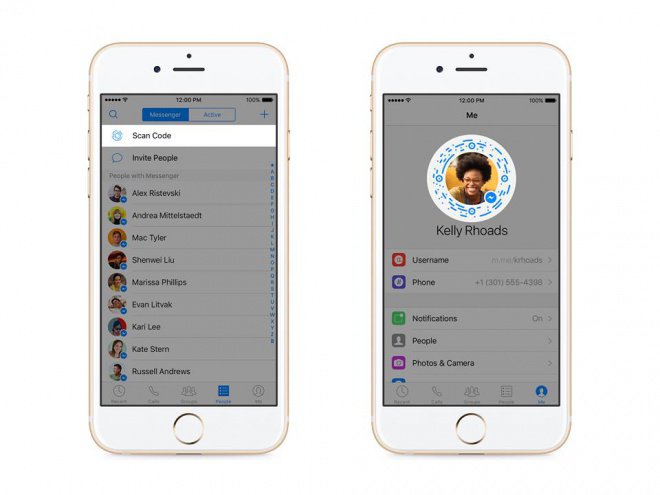 messenger scan code 2
