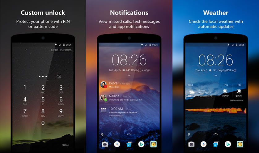 3 - next lockscreen