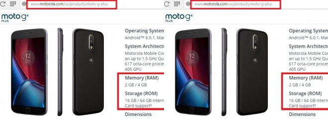 Moto G4 EUA