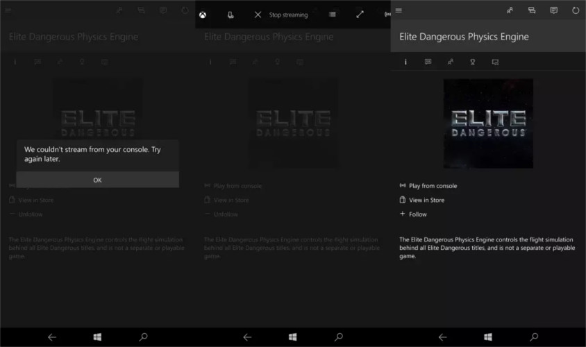 Xbox Stream Windows 10 Mobile