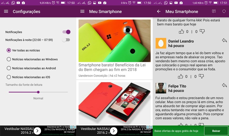 meu-smartphone Google Play Android