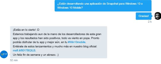 Captura Snapchat
