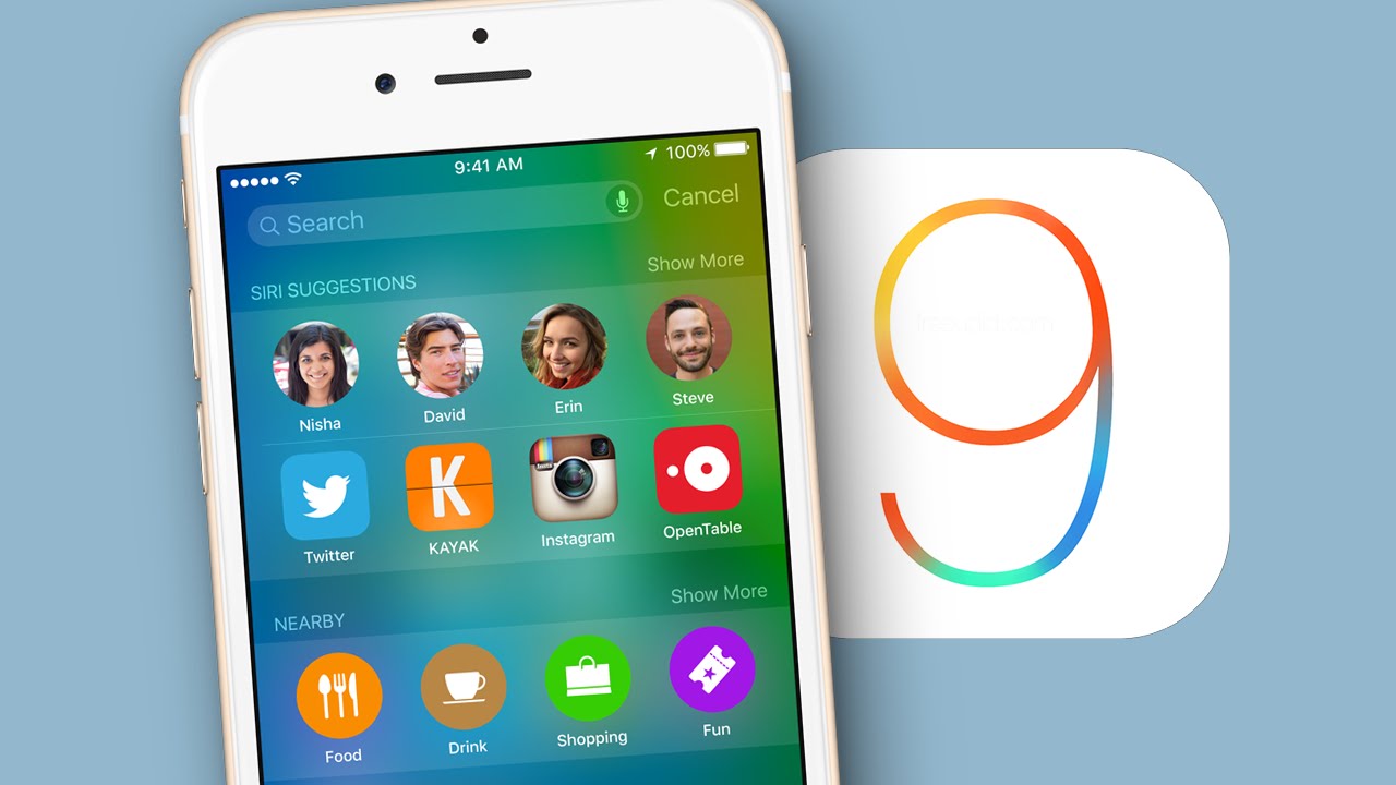 iOS 9 Apple